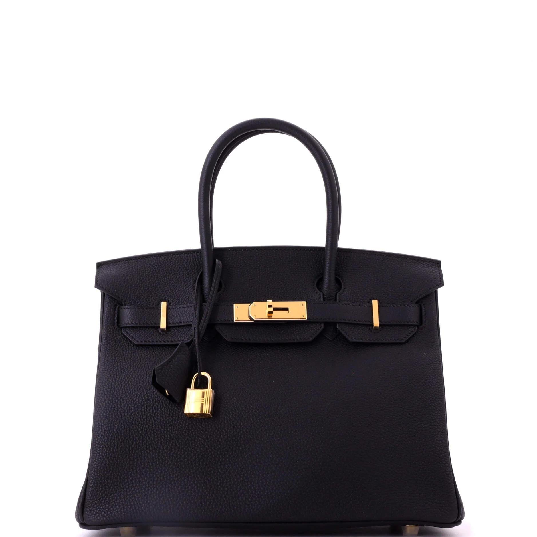 Birkin 30 leather tote