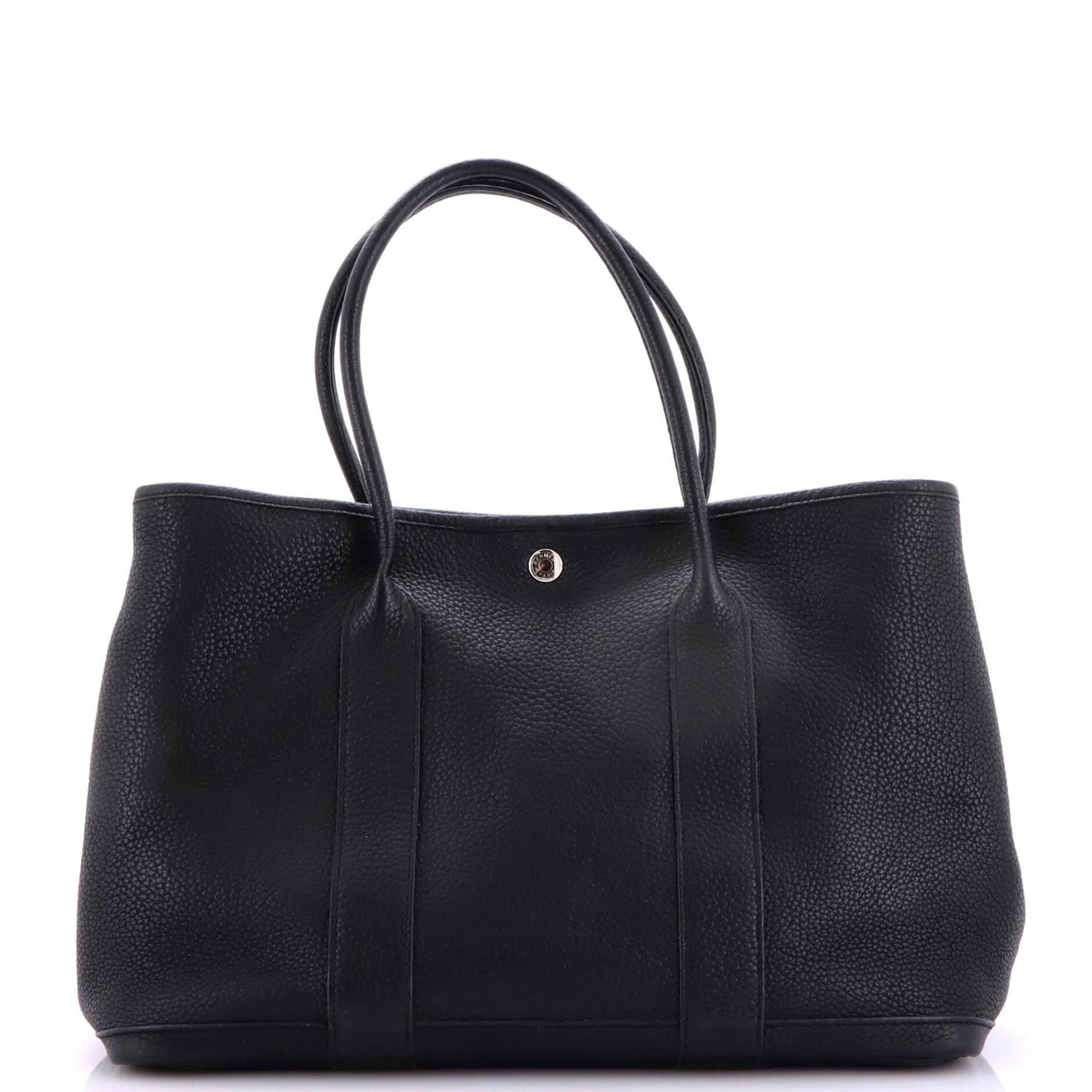 Leather tote