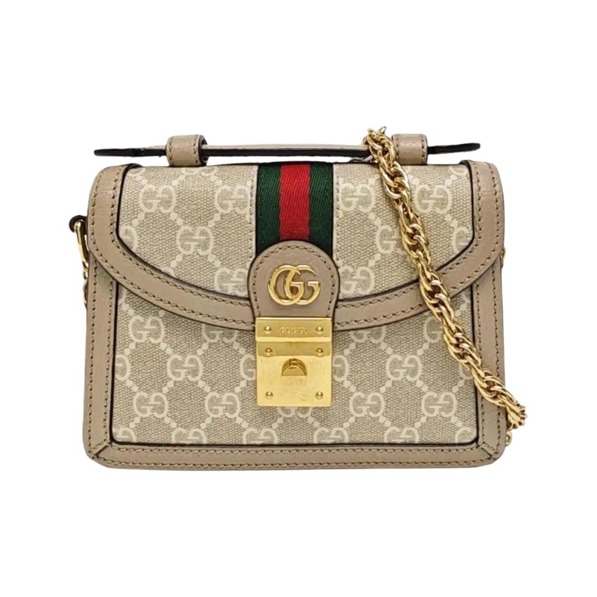 Ophidia leather handbag