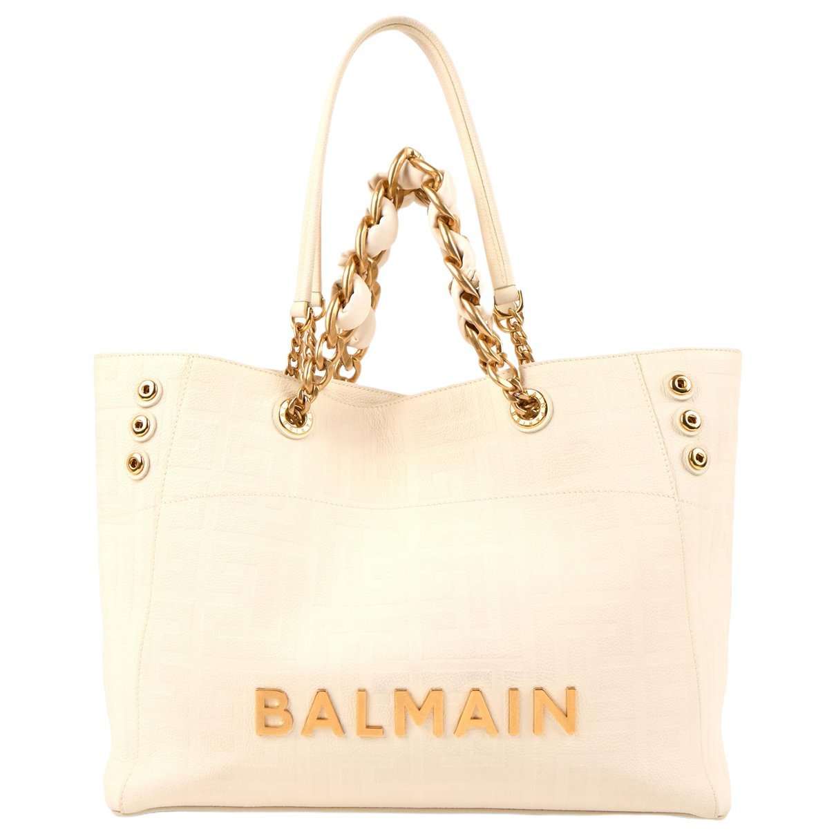 Leather tote