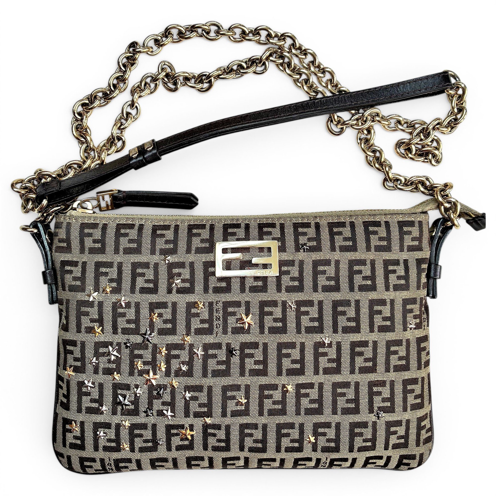 Fendi Baguette cloth handbag