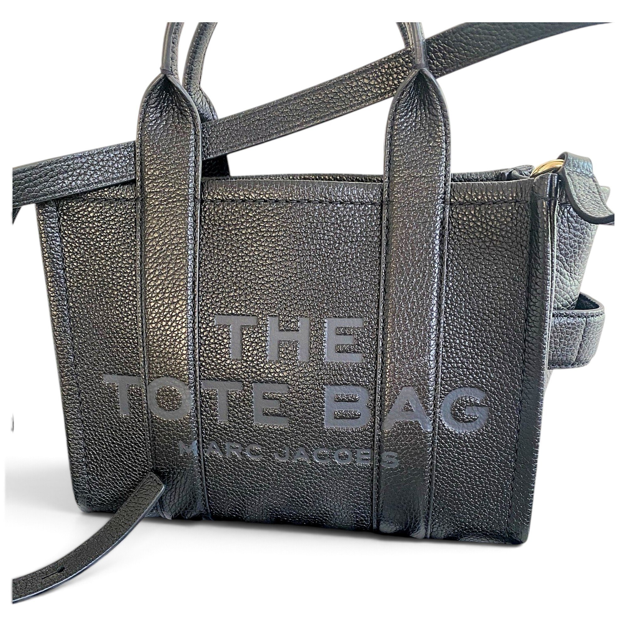 The Tag Tote leather tote