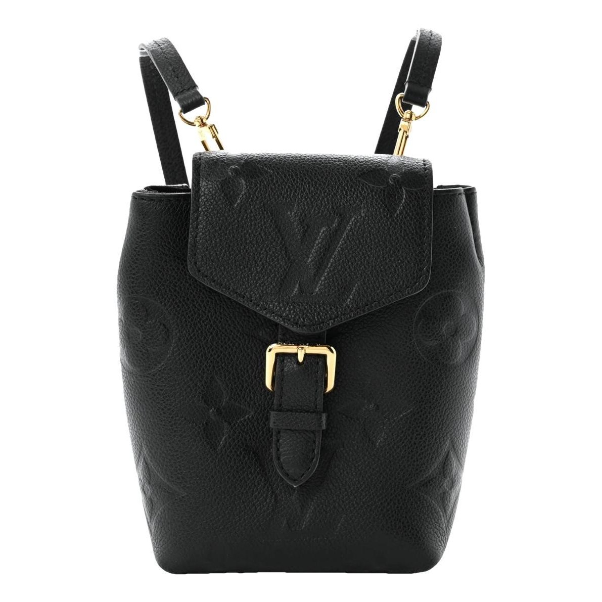 Tiny leather backpack