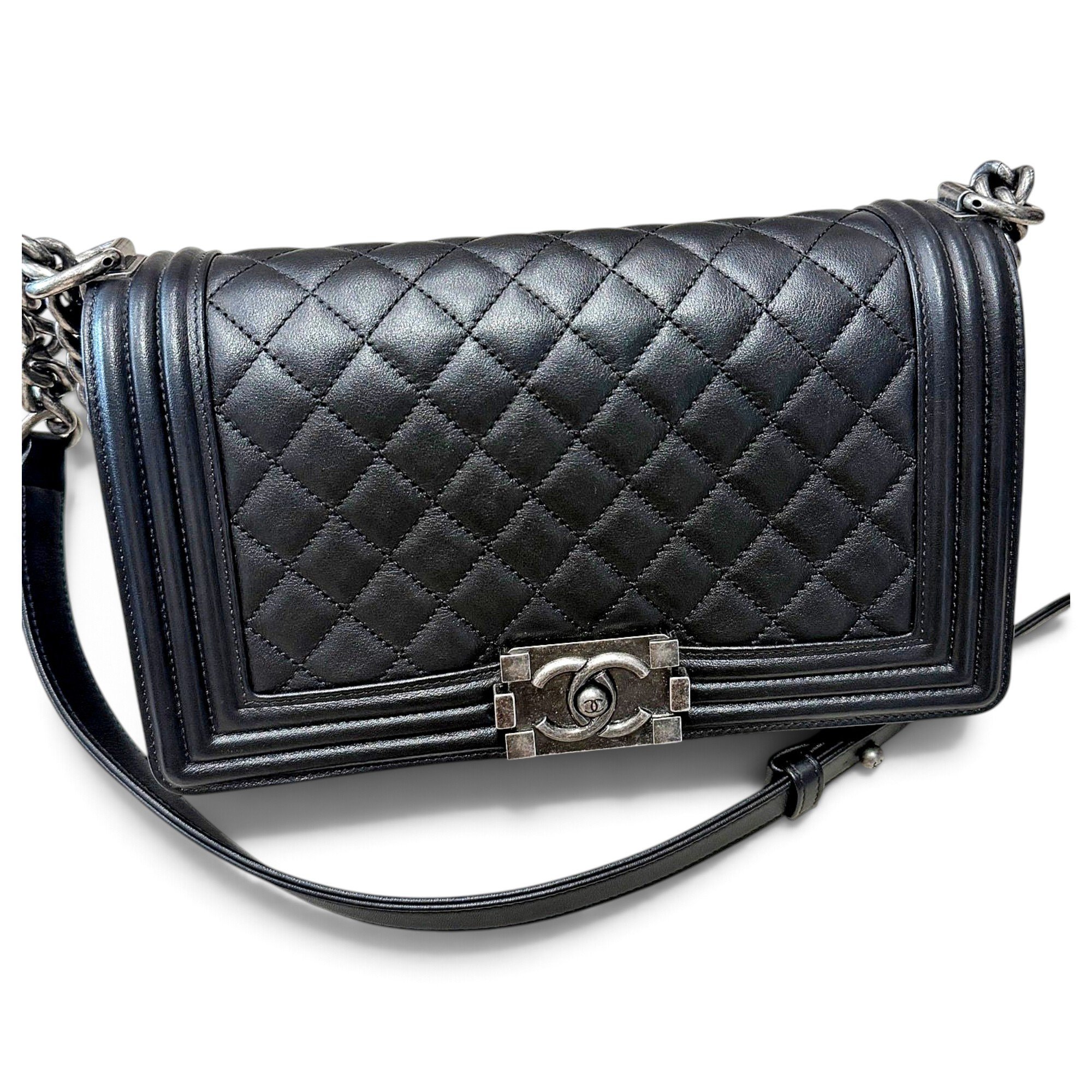 Boy leather handbag
