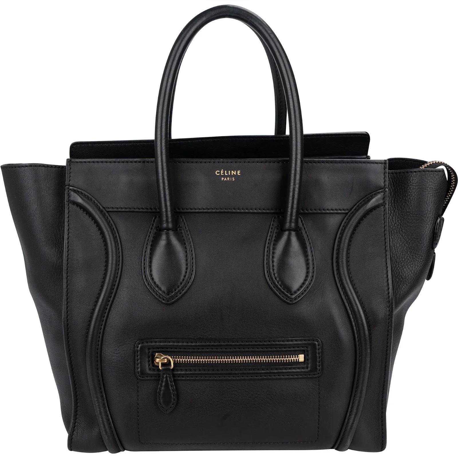 Luggage leather handbag