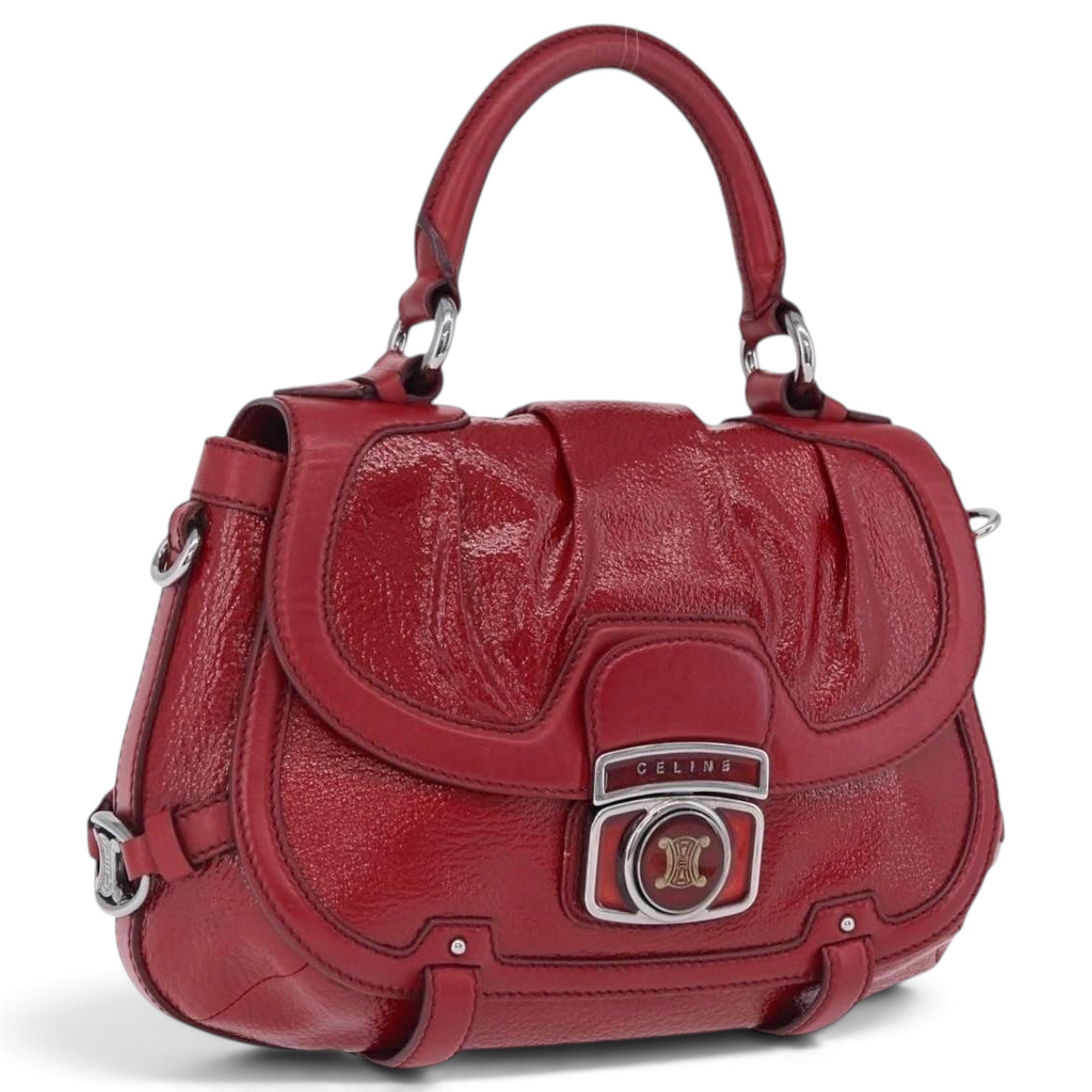 Celine Boogie leather handbag