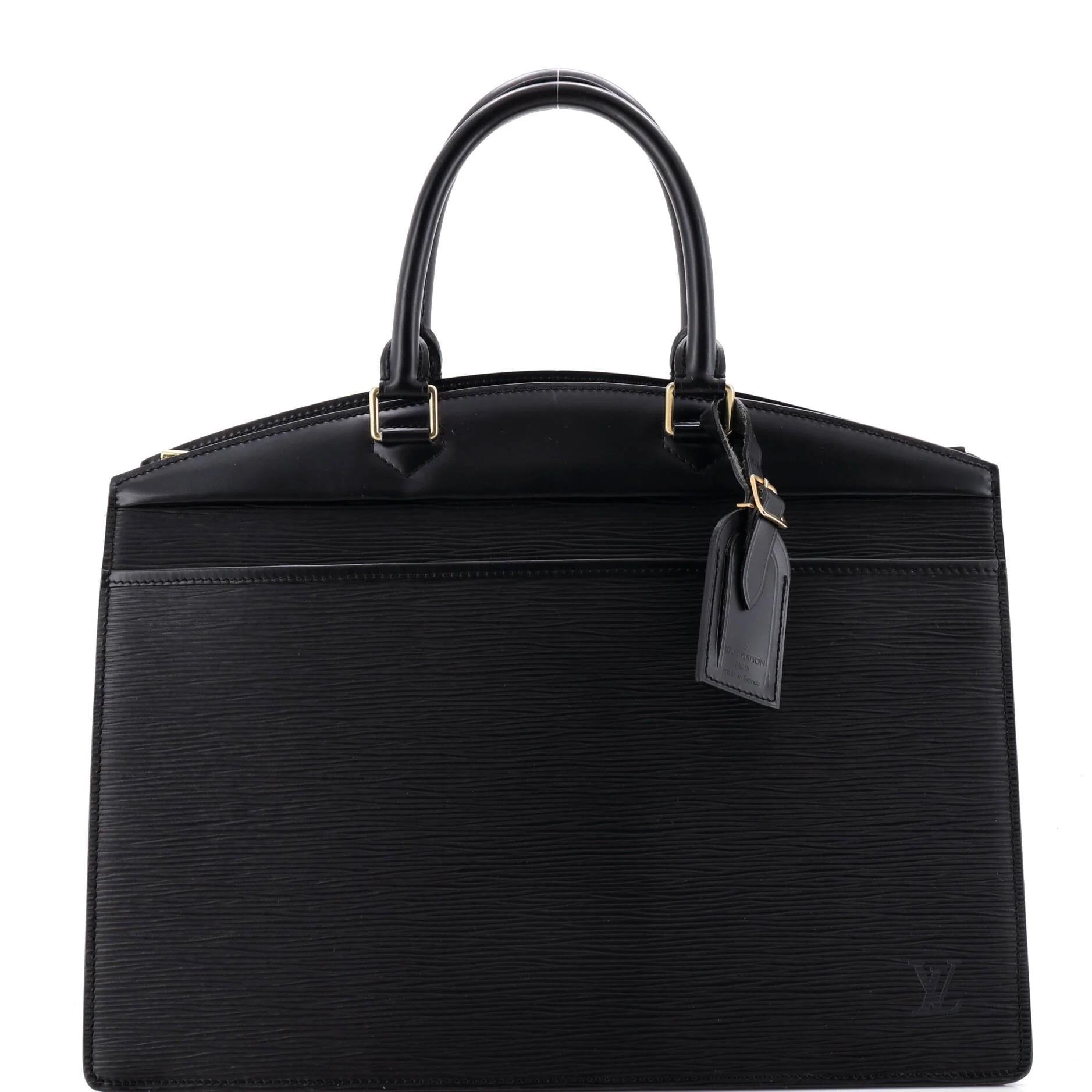 Leather tote