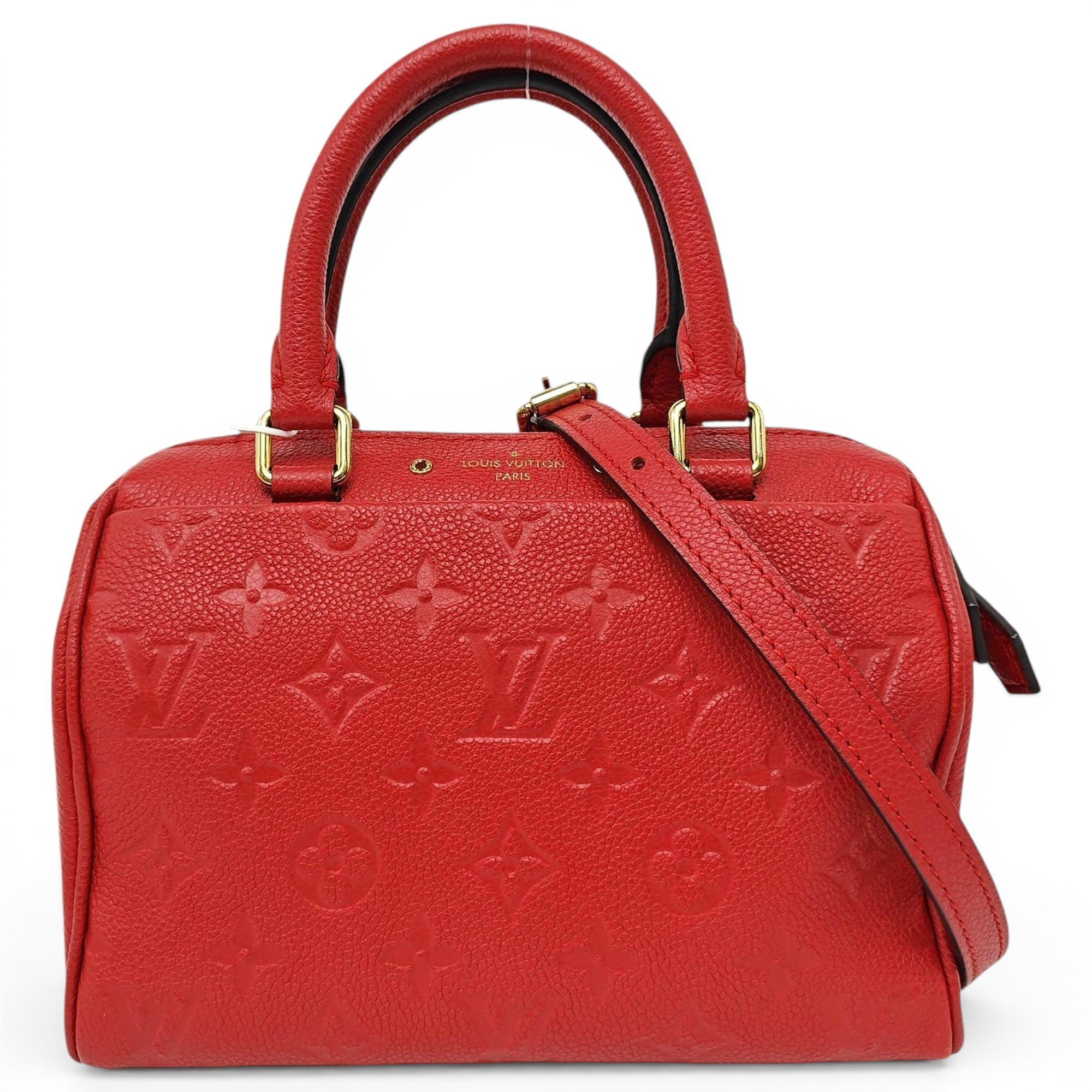 Speedy time trunk leather crossbody bag