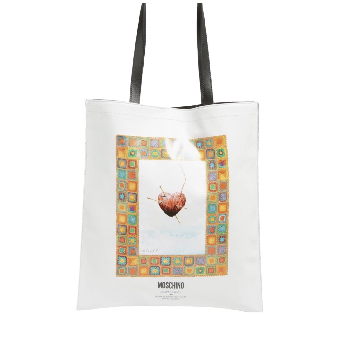 Moschino Leather tote