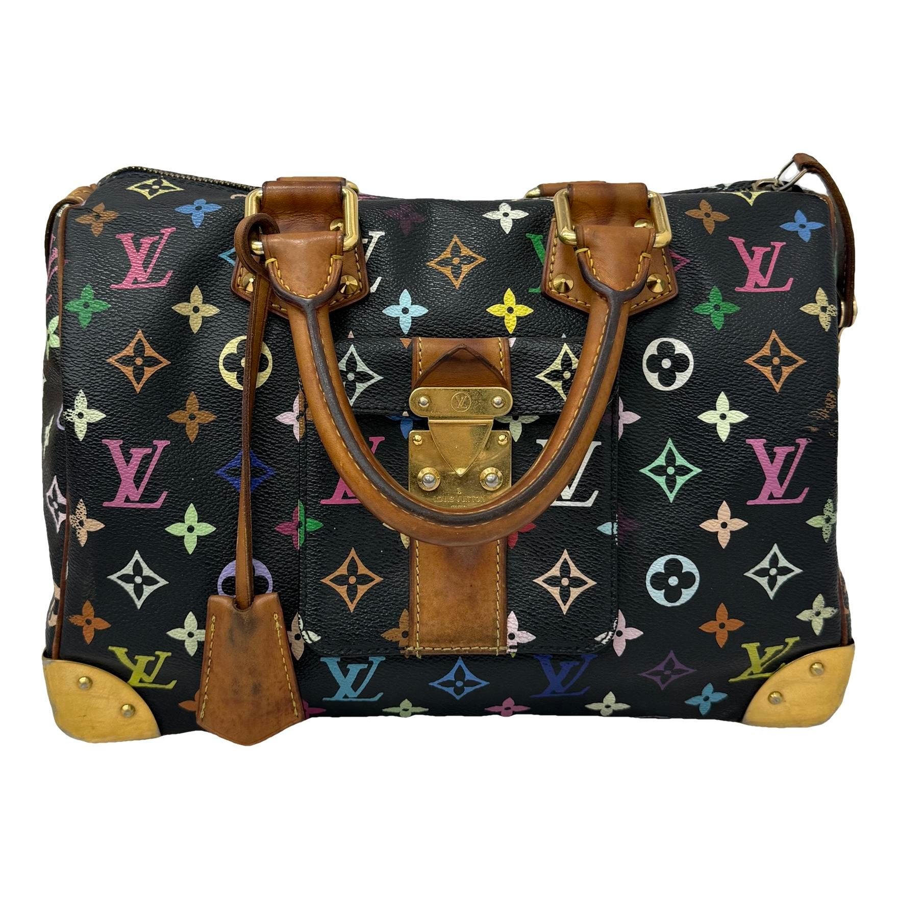 Speedy leather handbag