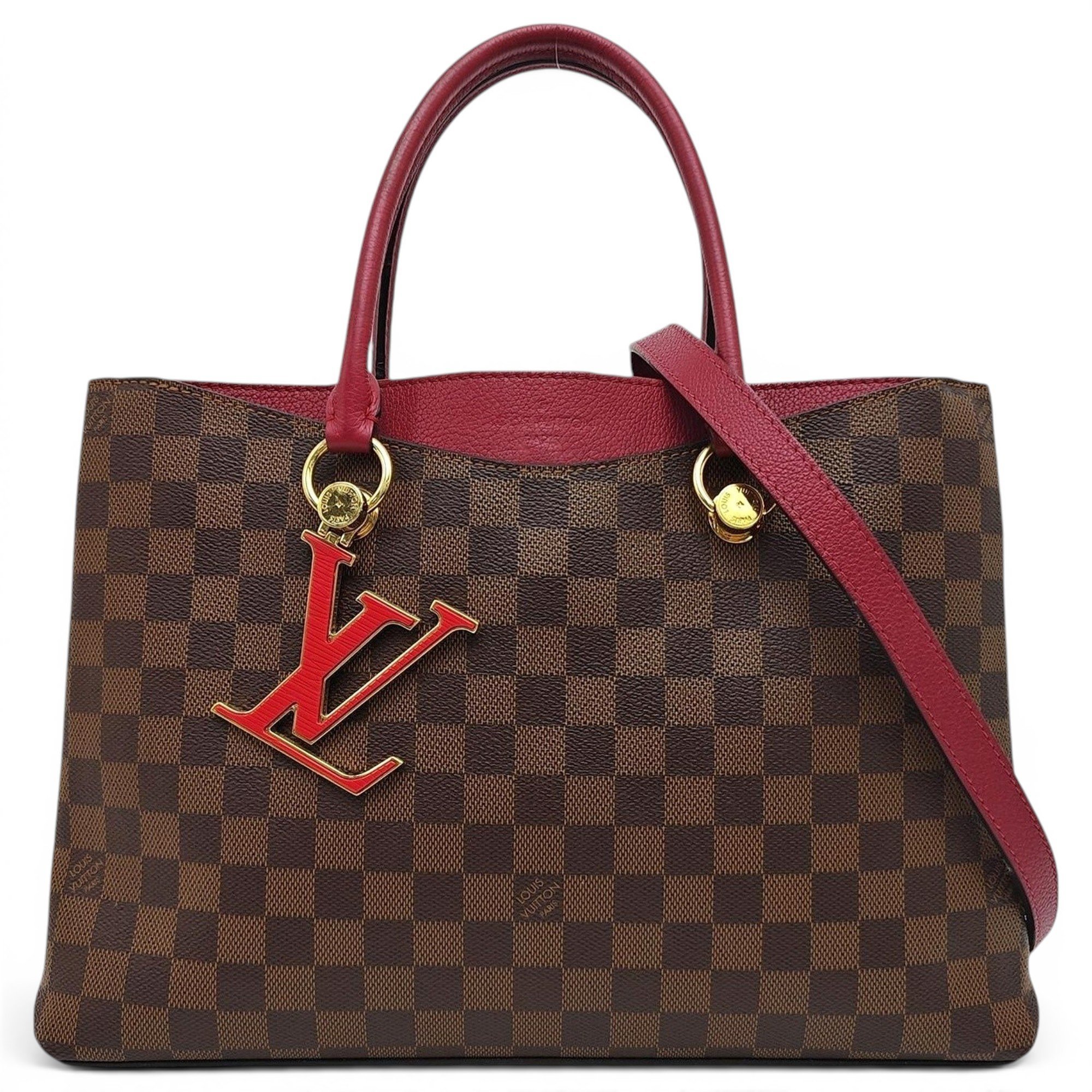 LV Riverside leather handbag