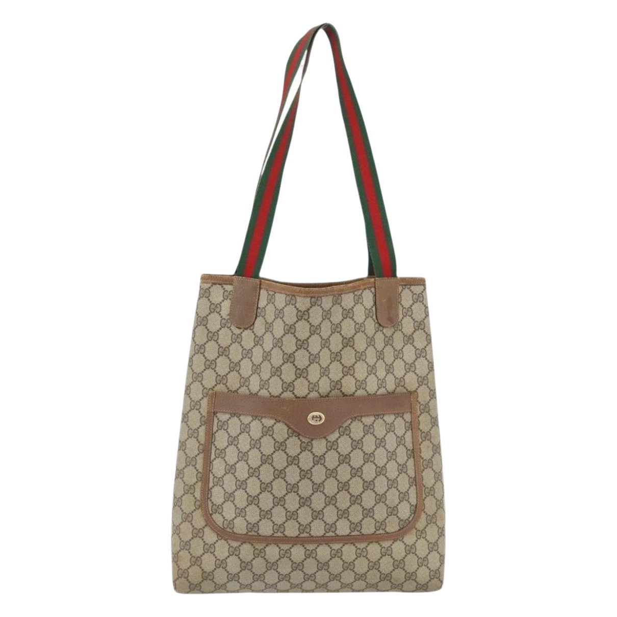 Leather tote