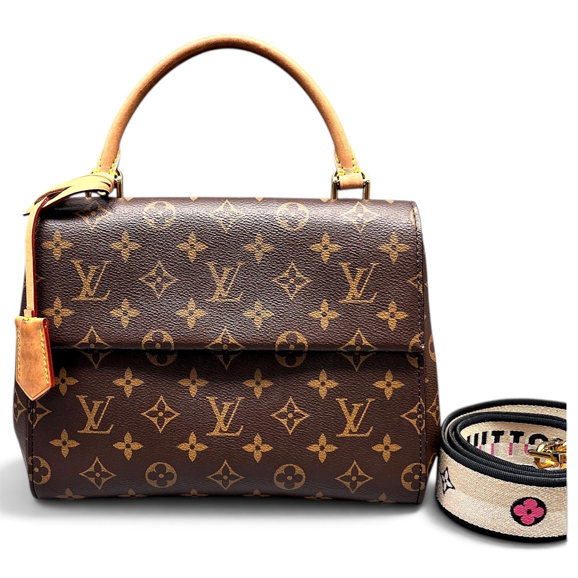 Cluny leather handbag