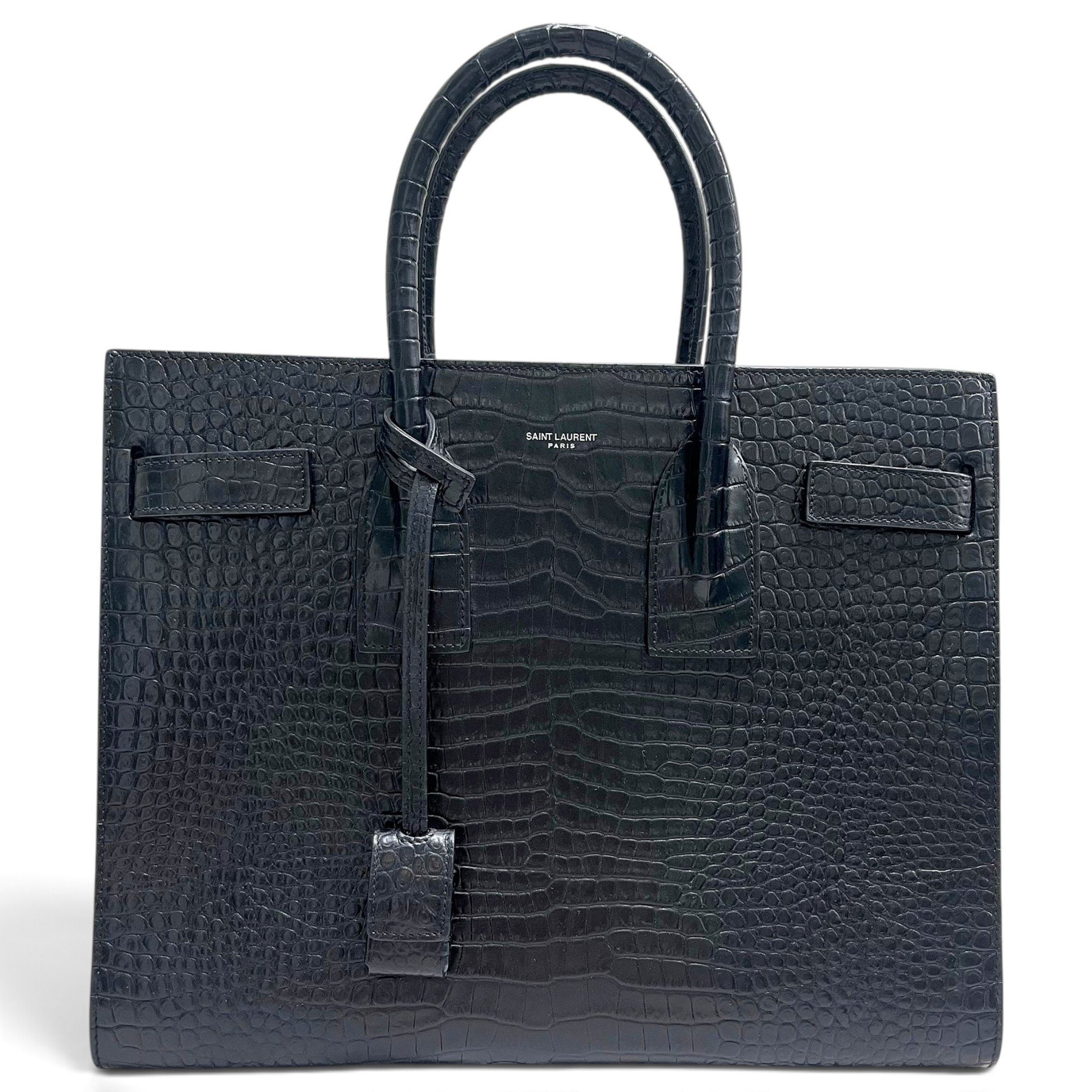 Saint Laurent Sac de Jour leather handbag