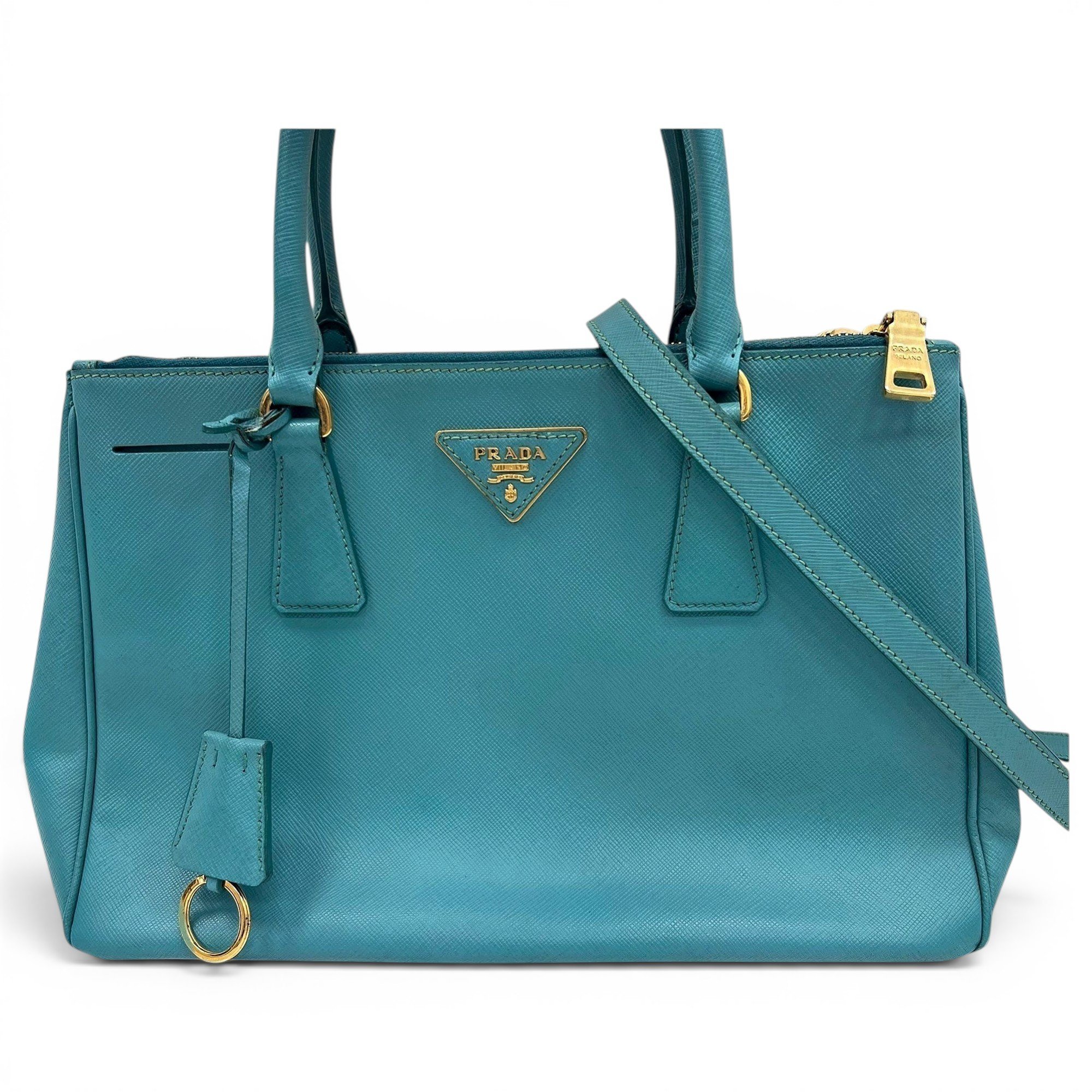 Galleria leather handbag