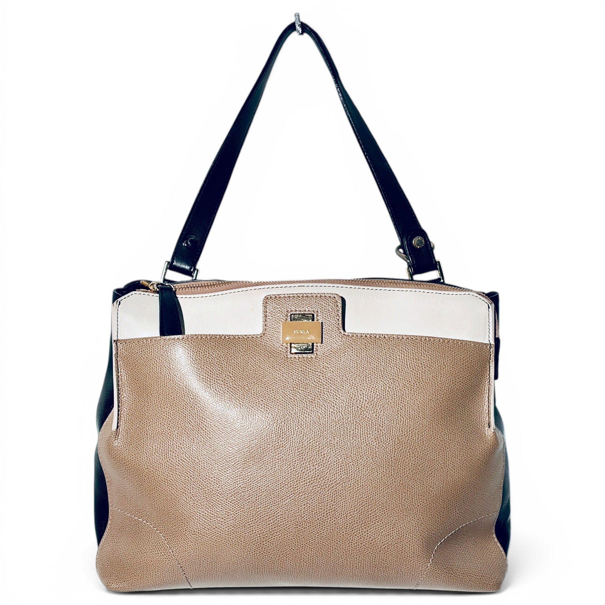 Leather handbag