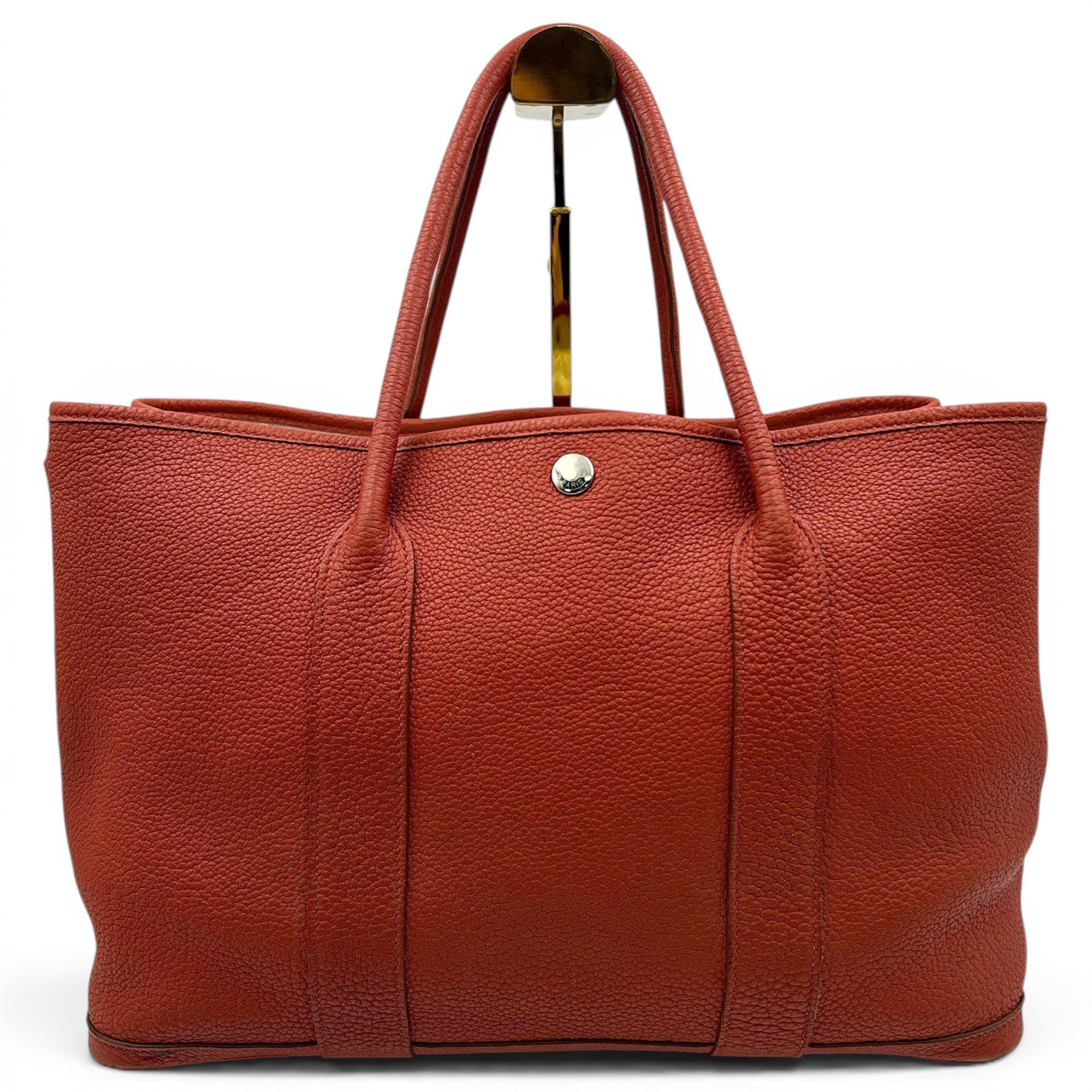 Garden Party leather handbag