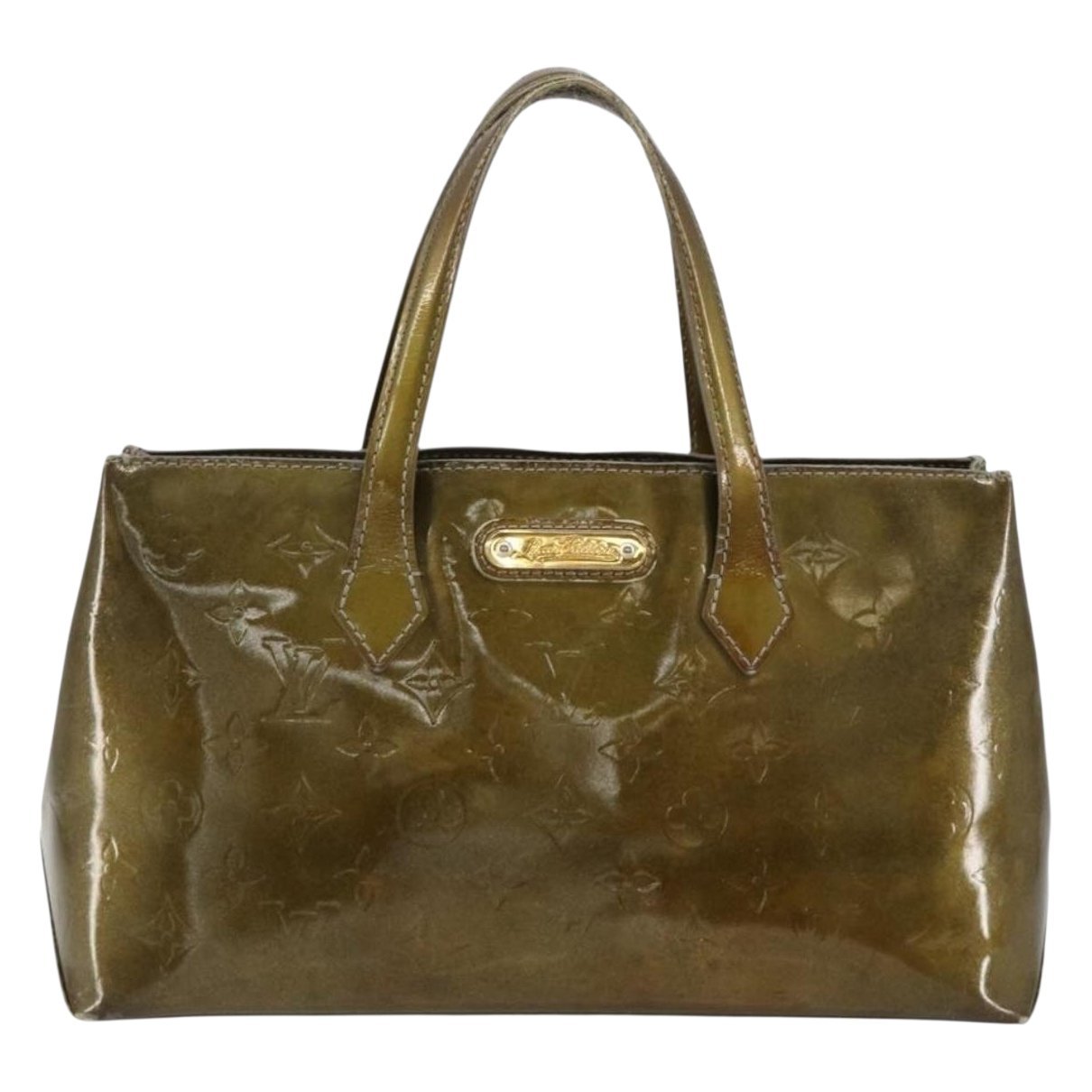 Louis Vuitton Wilshire patent leather handbag