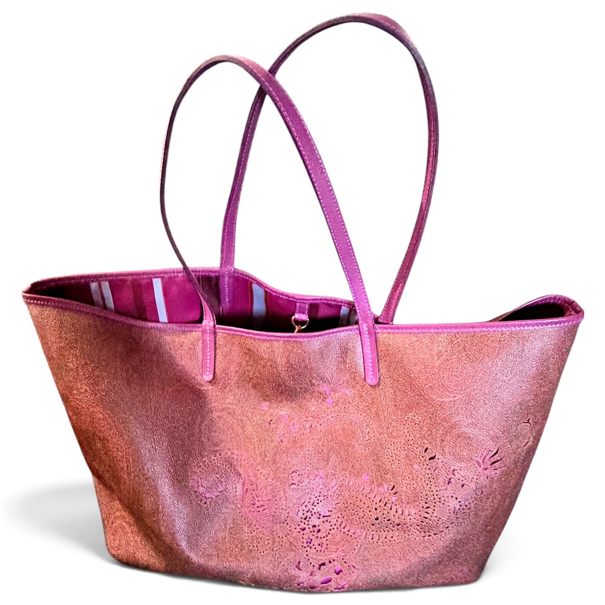 Leather handbag