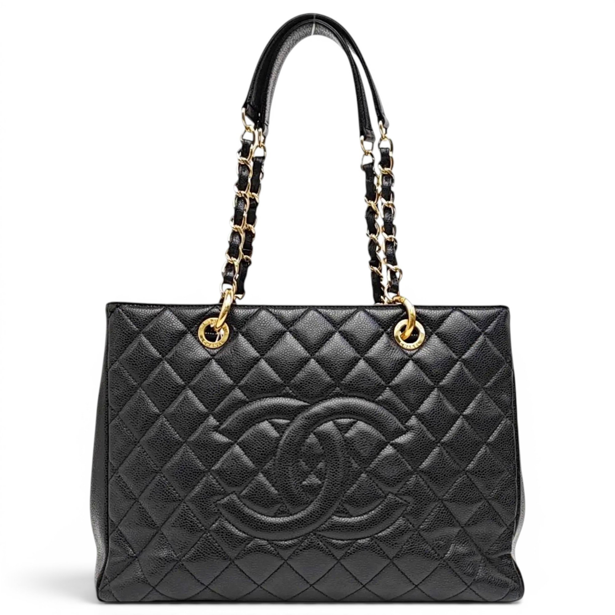 Grand shopping leather tote
