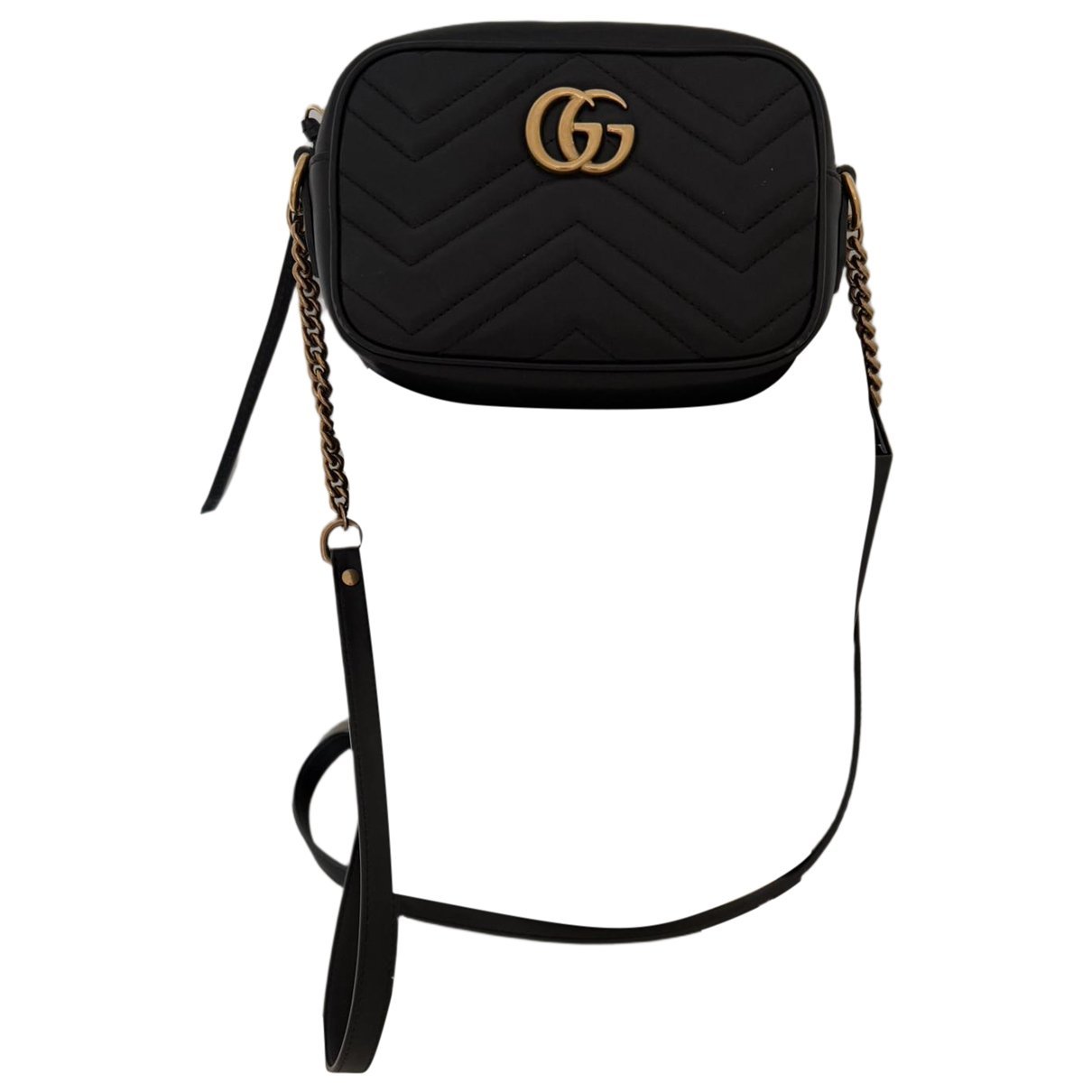 Marmont leather clutch bag