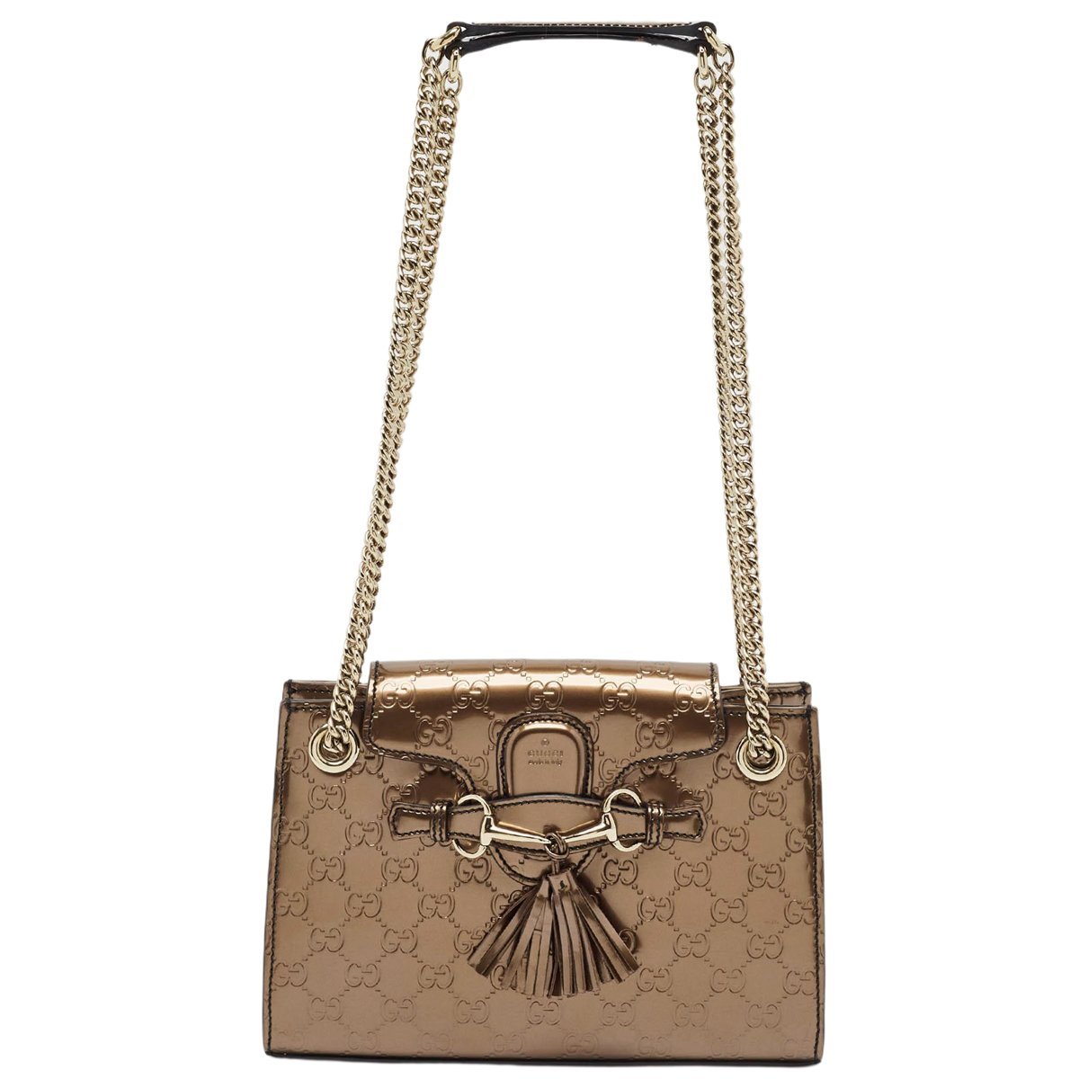 Emily patent leather handbag