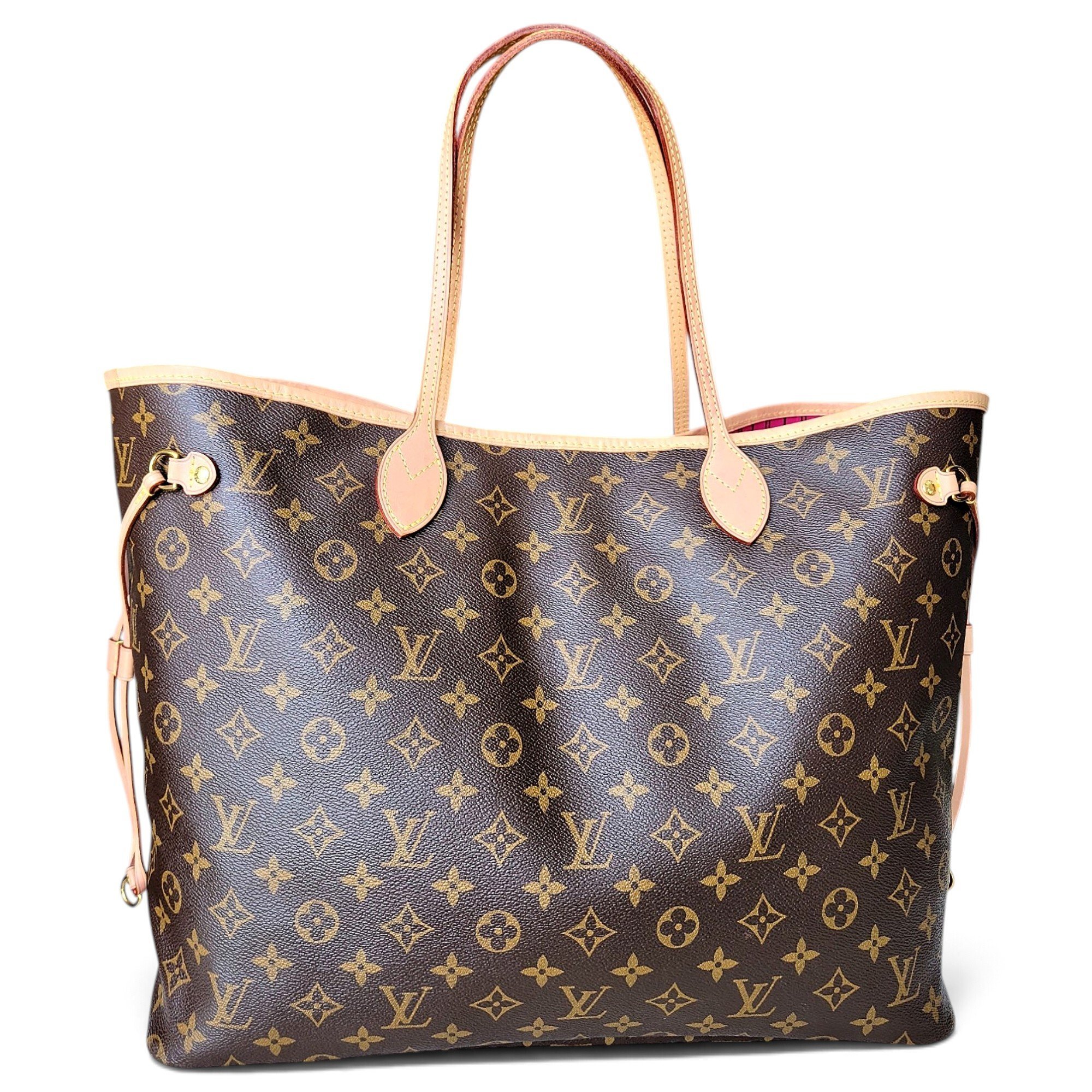 Neverfull leather tote