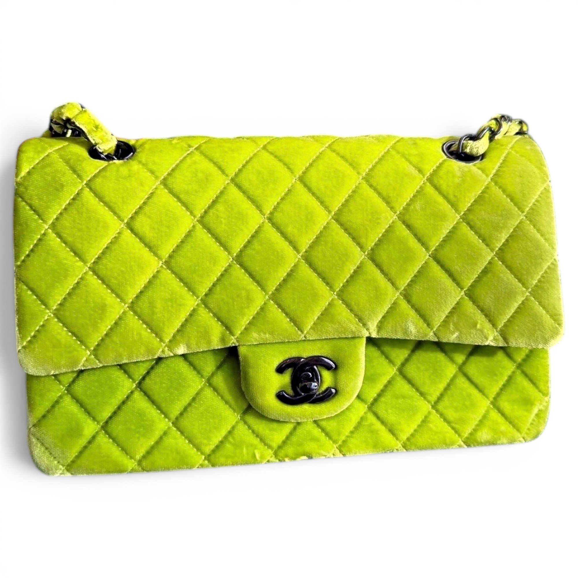 Chanel Timeless/Classique velvet handbag