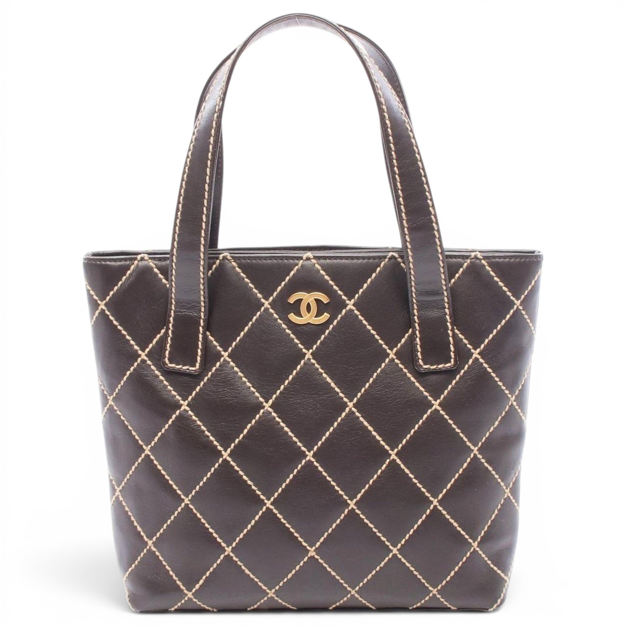 Wild Stitch leather tote