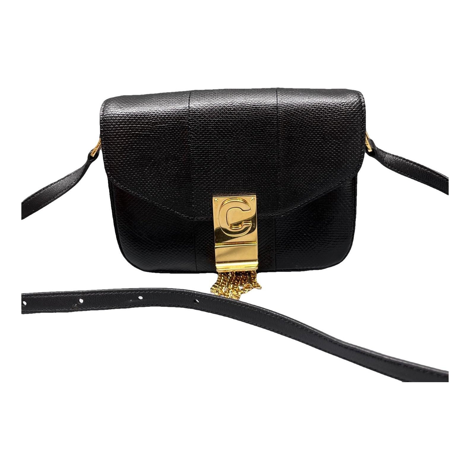 C bag leather handbag