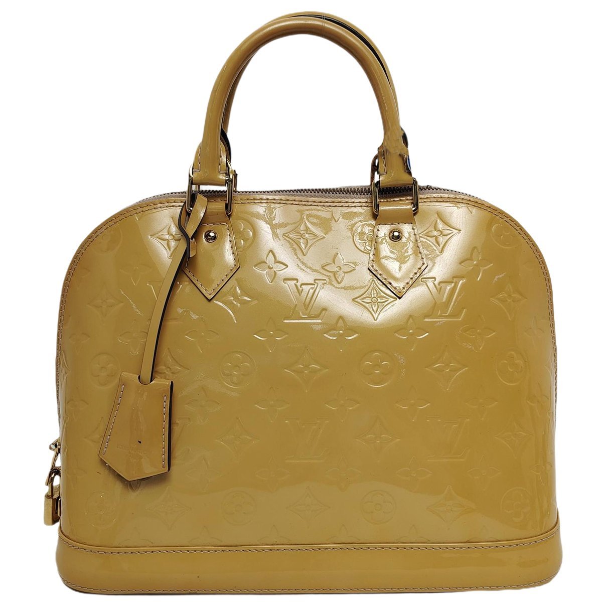 Alma patent leather handbag