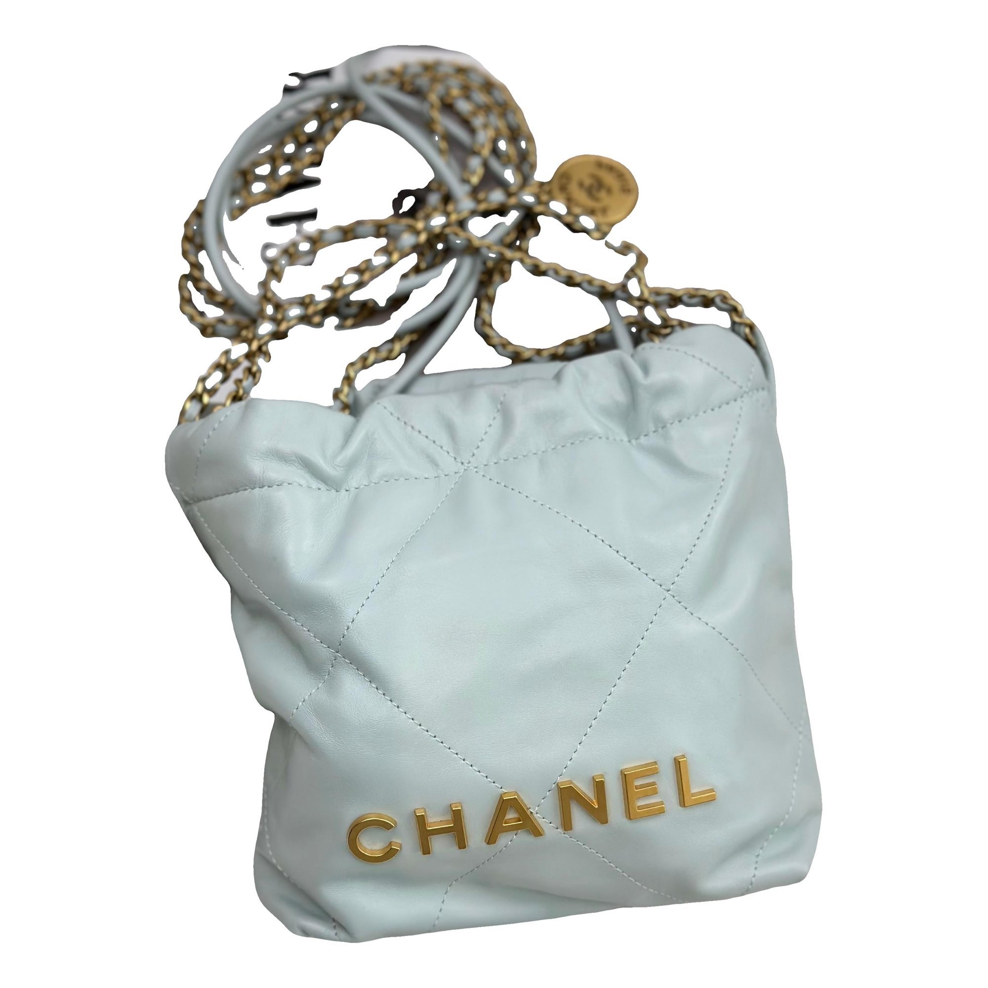 Chanel 22 leather mini bag