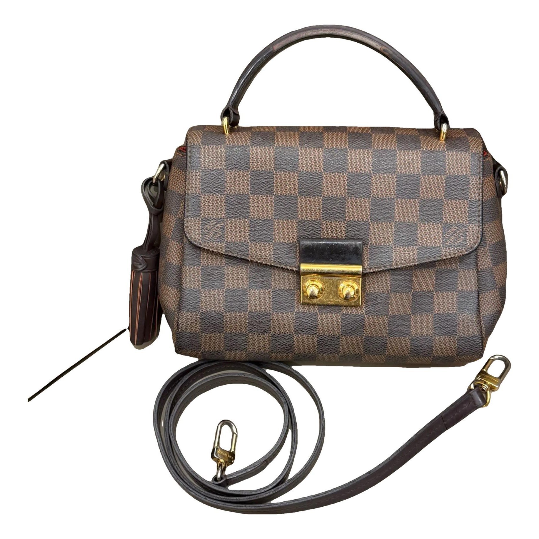 Croisette vinyl crossbody bag