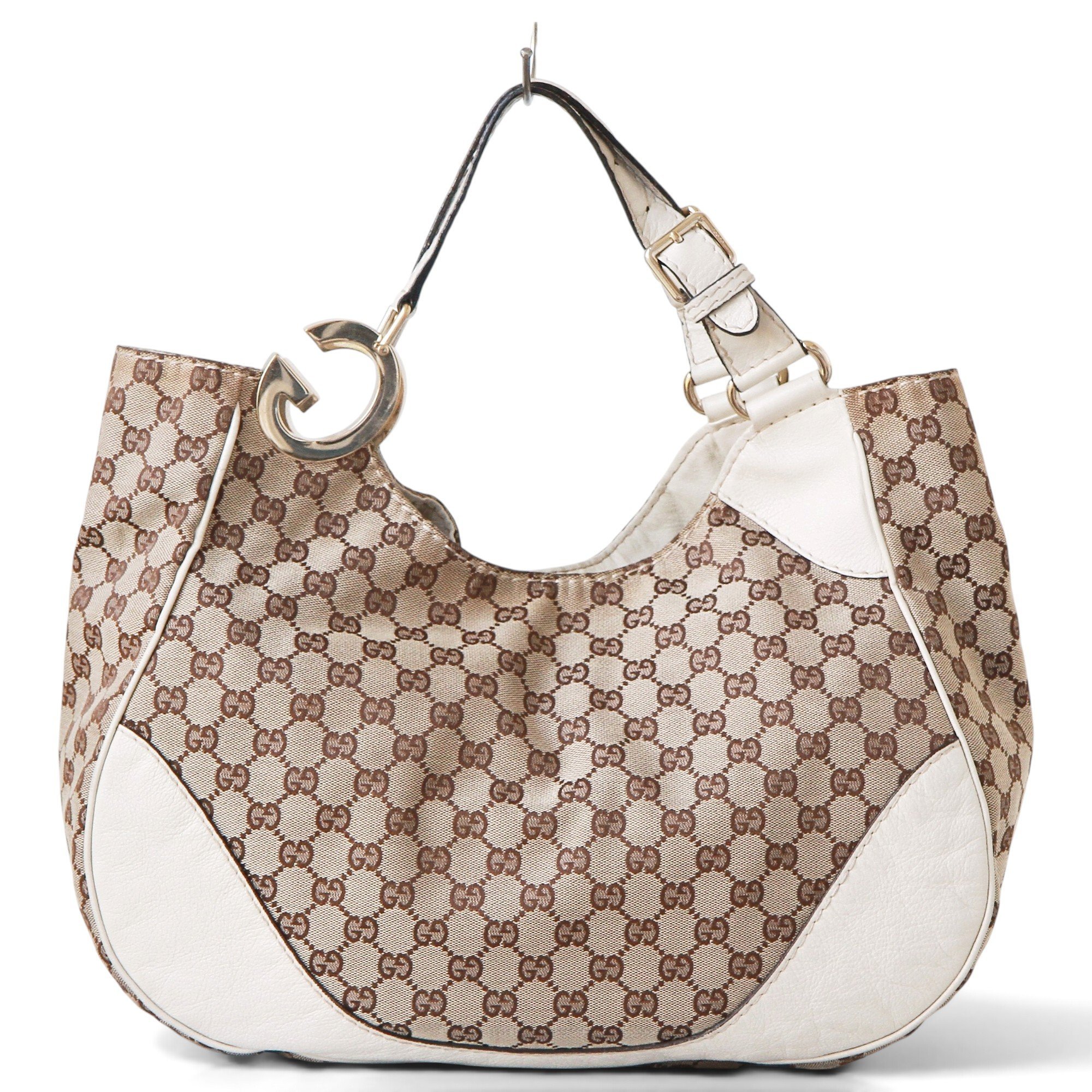 Hobo leather handbag