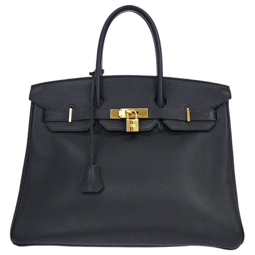 Hermes Birkin 35 Handbag Togo Leather