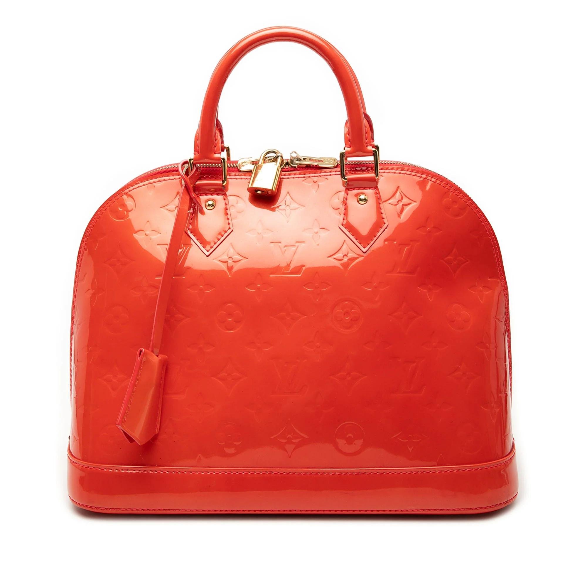 Alma leather handbag