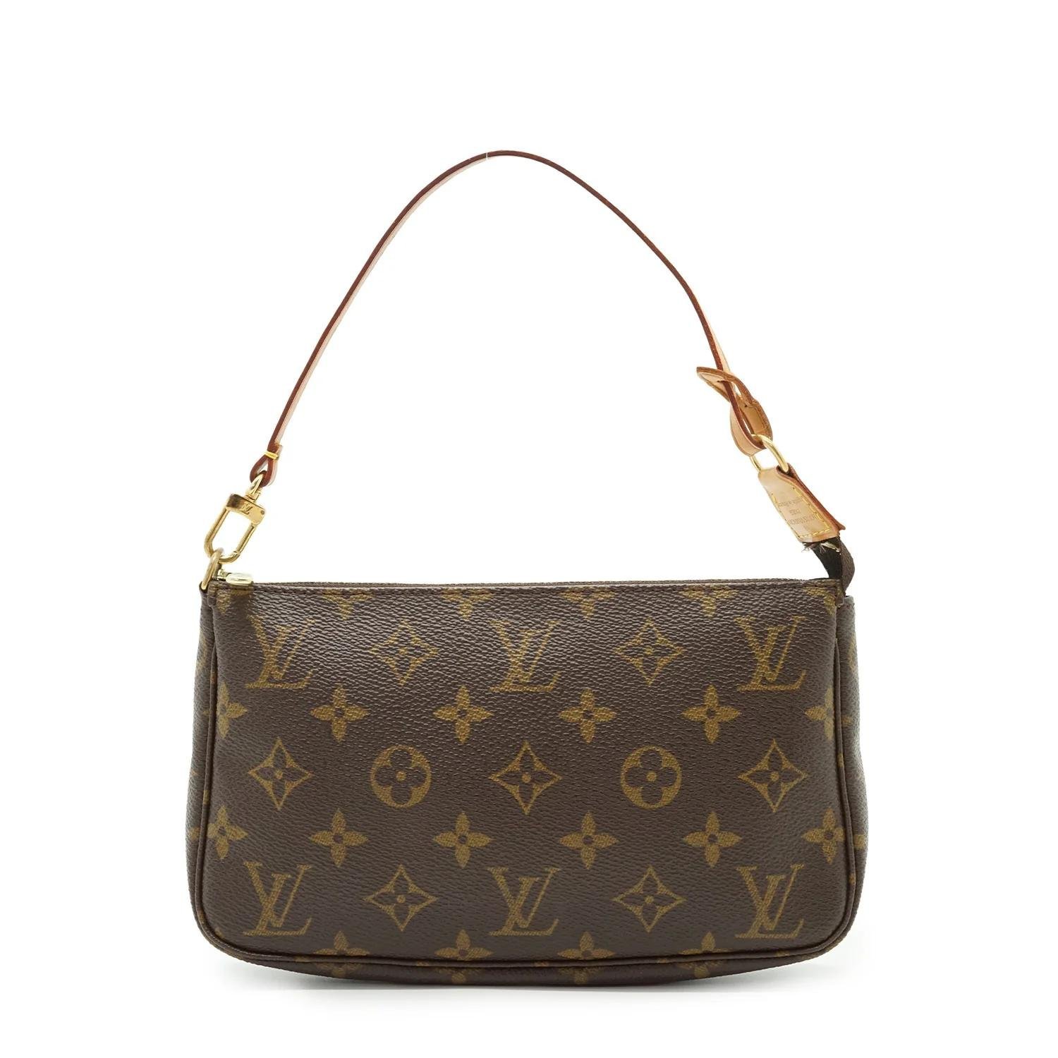 Pochette Accessoire leather handbag