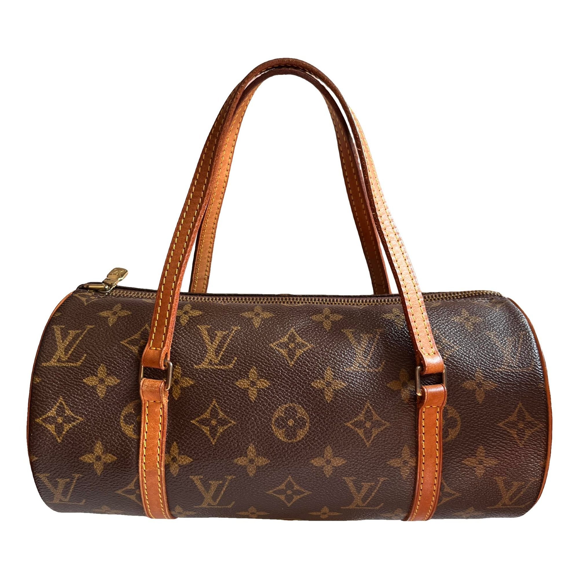 Papillon leather handbag