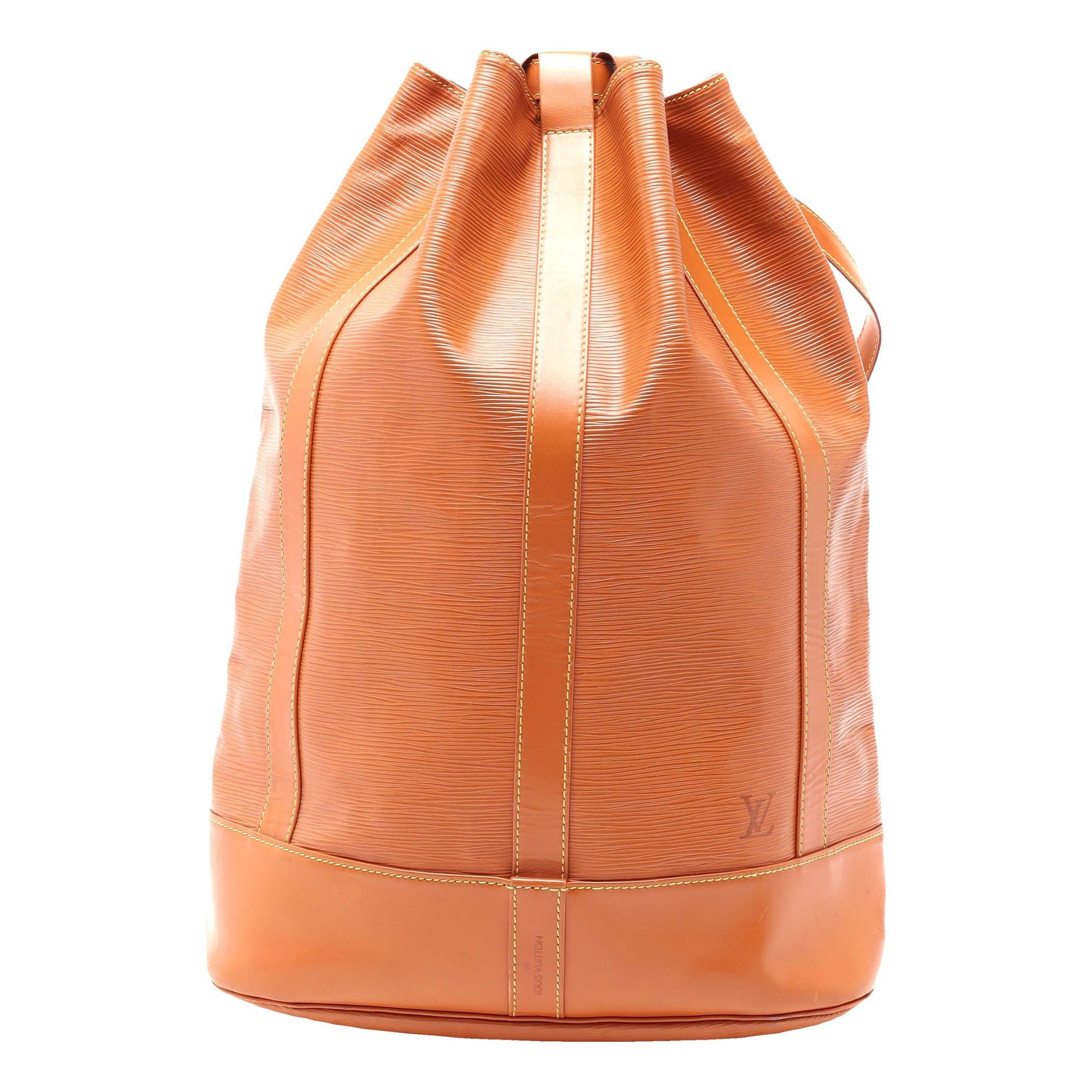 Randonnée leather handbag