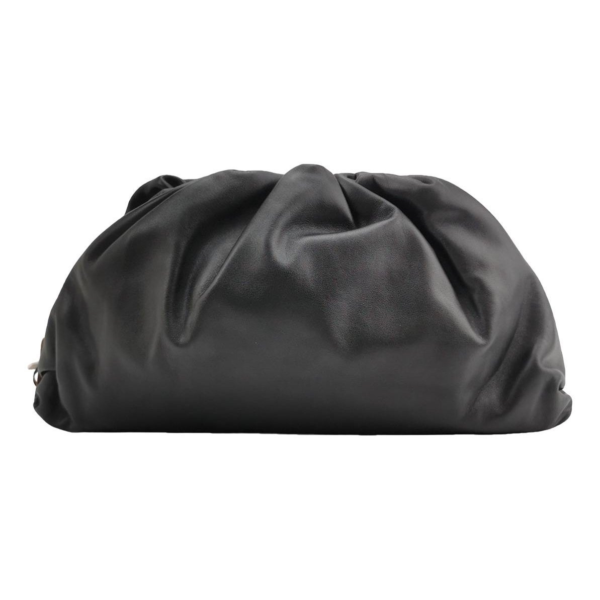 Pouch leather handbag