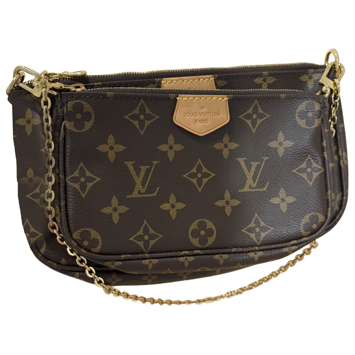 Multi Pochette Accessoires leather handbag