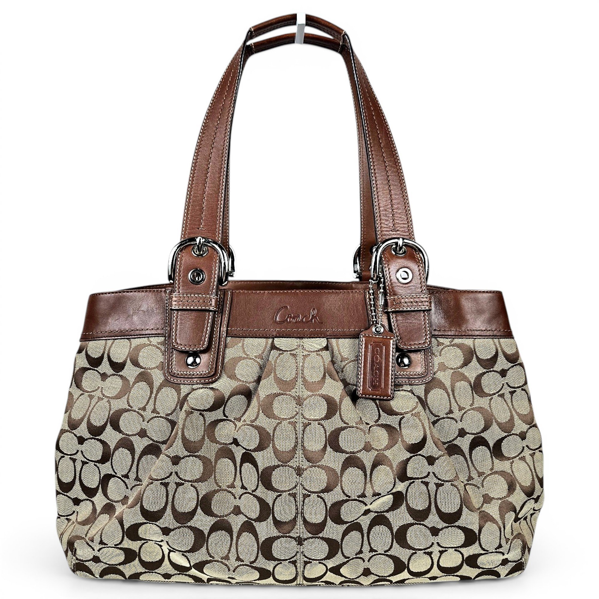 Leather handbag