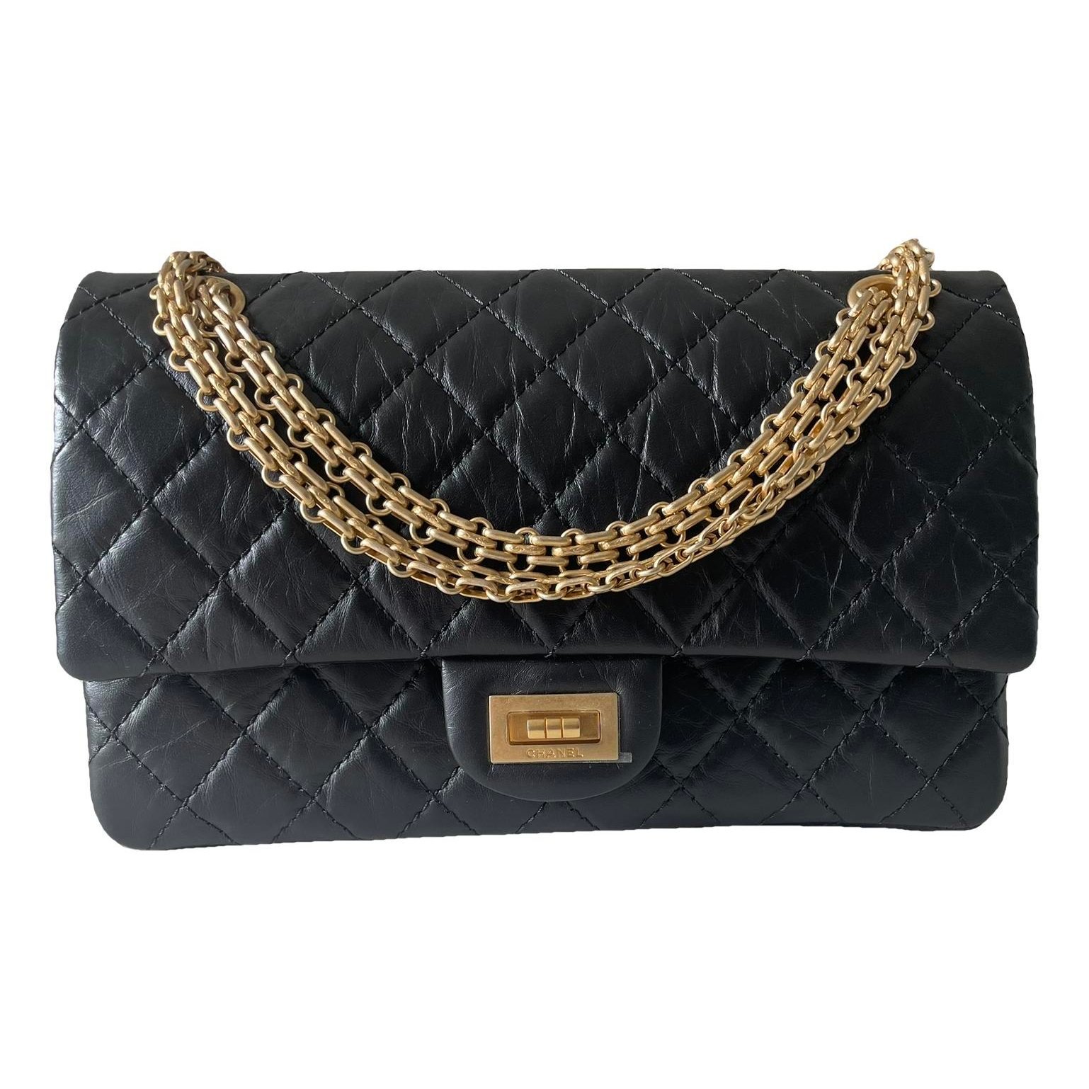 2.55 leather handbag