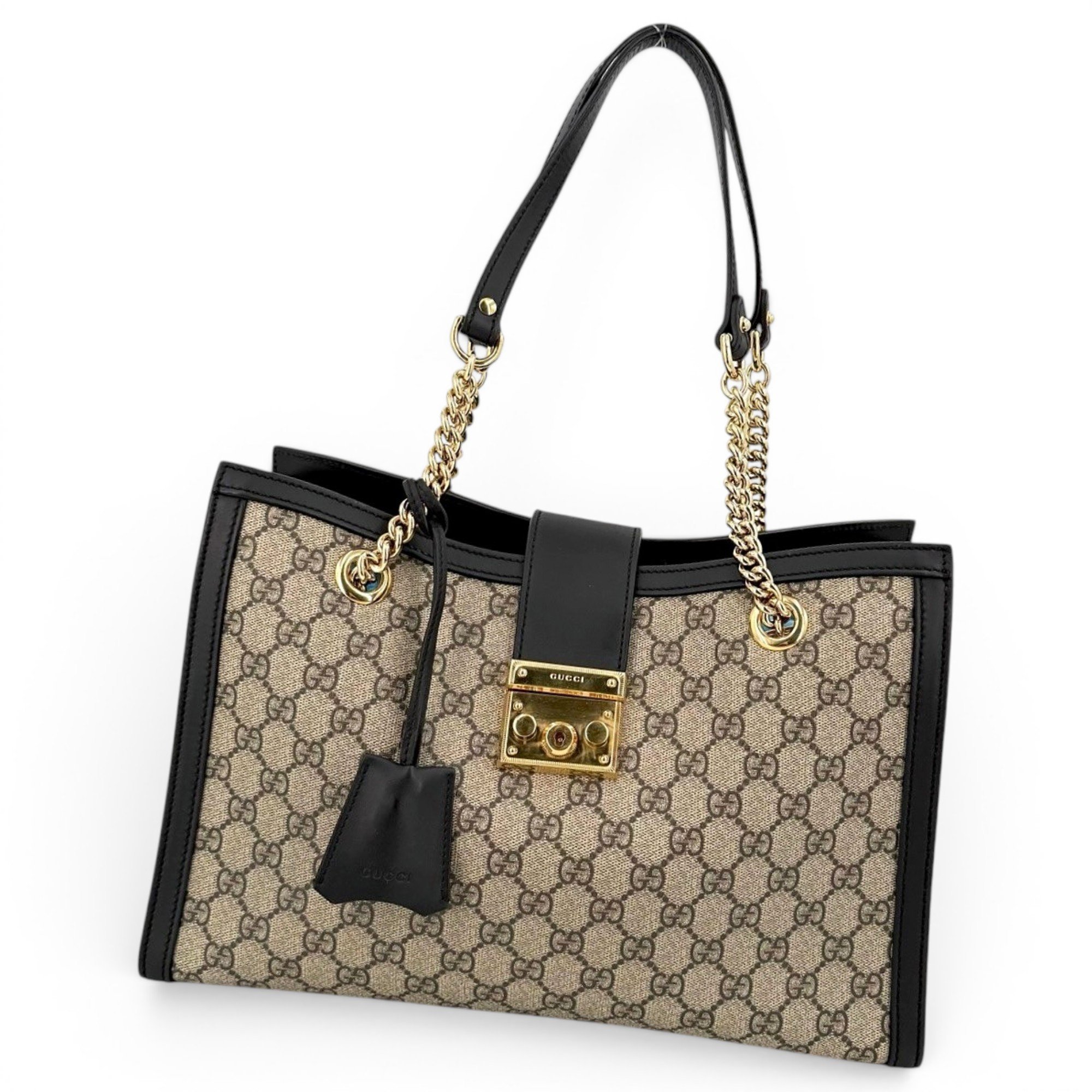 Padlock cloth handbag
