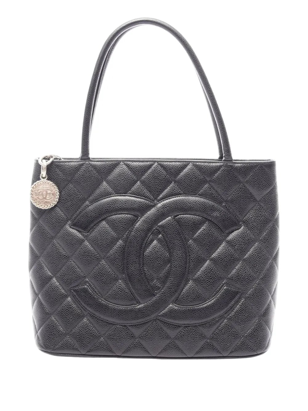 2000-2002 Caviar Medallion tote bag