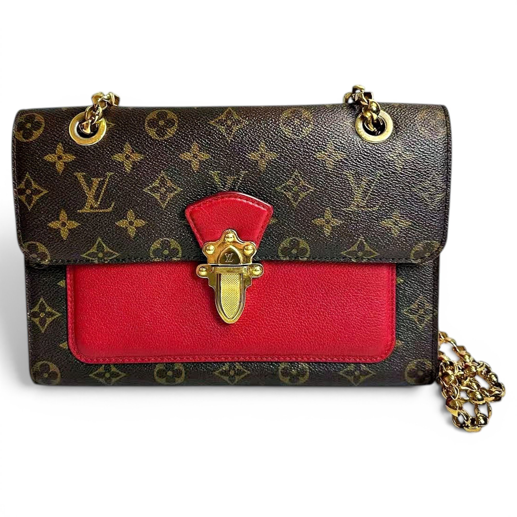 Victoire leather handbag