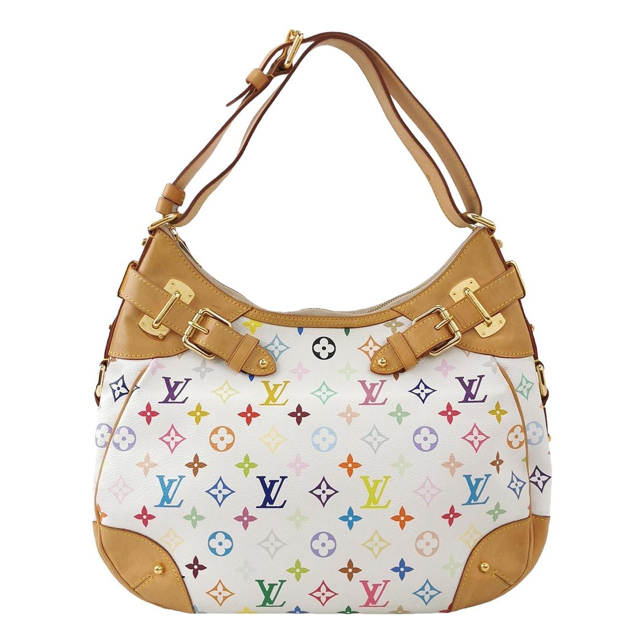 Greta leather handbag