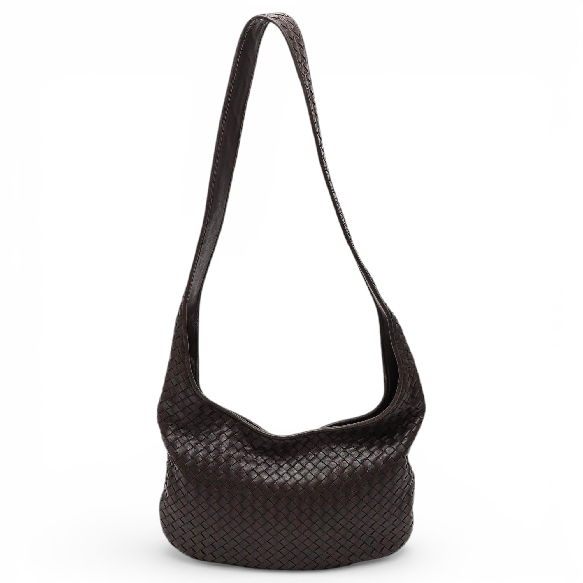 Leather crossbody bag