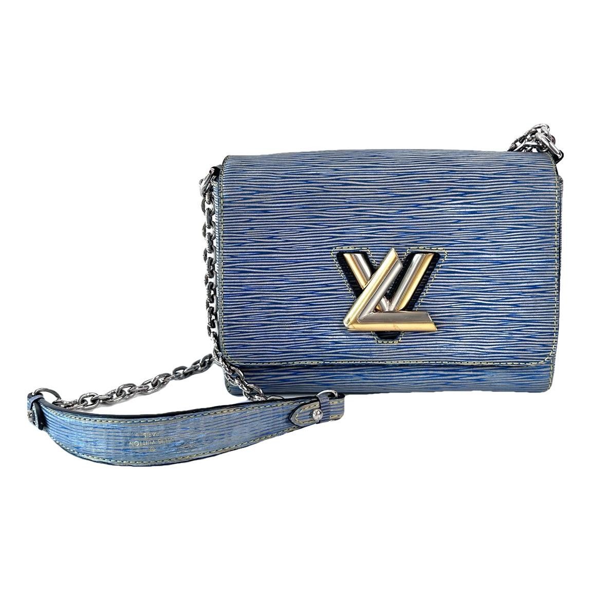 Twist leather handbag