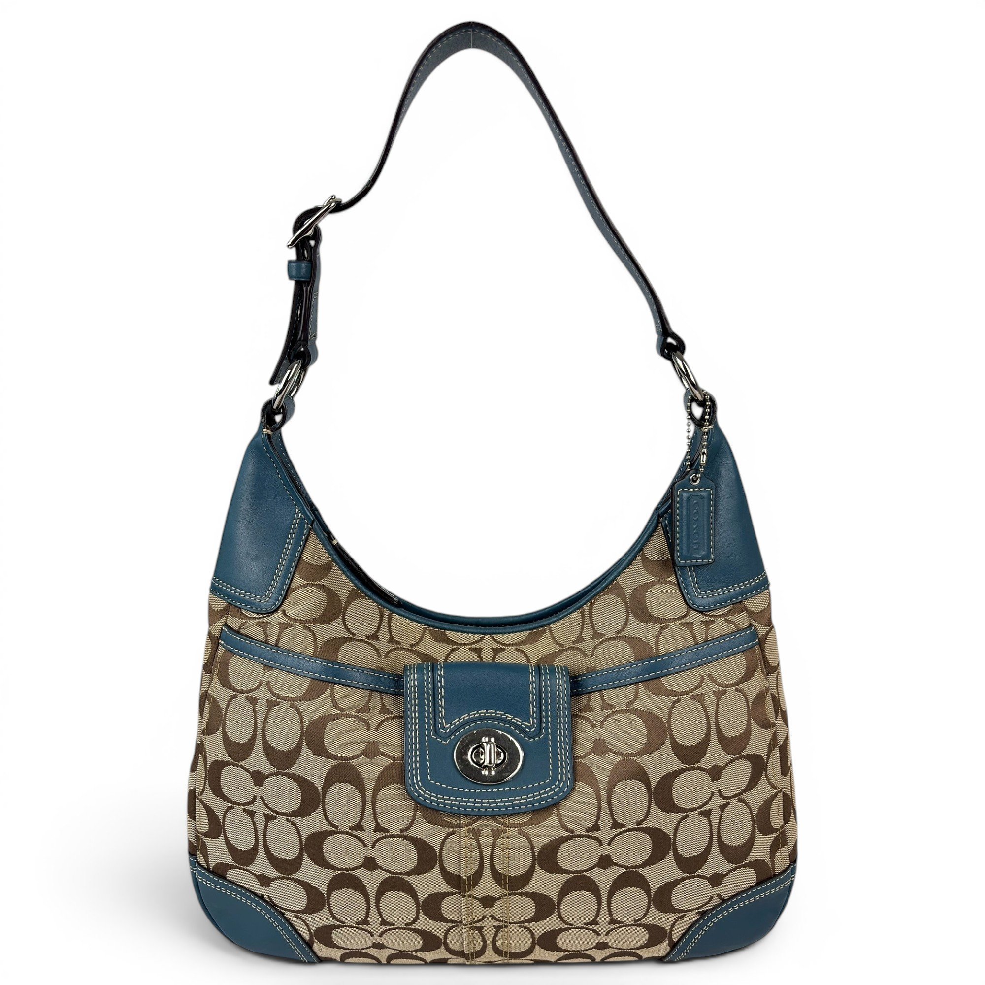 Signature Sufflette cloth handbag